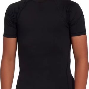 DSG Black Compression Shirt Short Sleeve Youth Small